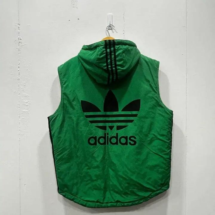 [SOLD OUT] 아디다스 올드스쿨 리버시블 후드 조끼 사이즈110