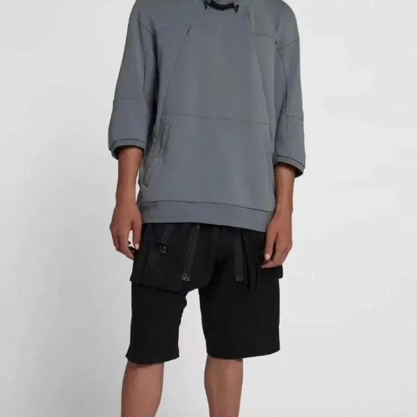 [BUNJANG] Nike Lab ACG Component Fleece Hoodie - Cool Grey / 나이키랩 ACG 컴포넌트 플리스 후디 M 쿨그레이