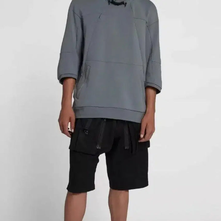 [BUNJANG] Nike Lab ACG Component Fleece Hoodie - Cool Grey / 나이키랩 ACG 컴포넌트 플리스 후디 M 쿨그레이