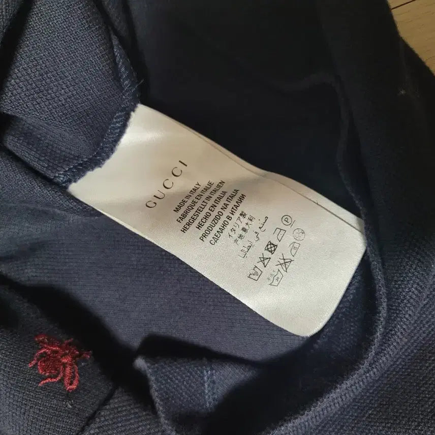[BUNJANG] Gucci Bee Polo Shirt / [M]구찌 꿀벌 카라티셔츠