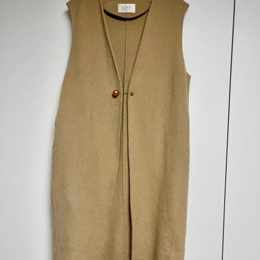 [BUNJANG] Time Pearl Long Vest / 타임진주롱조끼