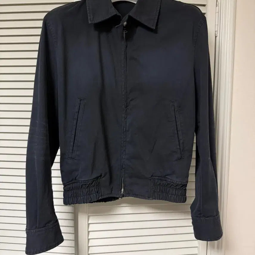 [BUNJANG] Cour Brushed Swing Top Jacket (Washed Charcoal) / 쿠어 브러쉬드 스윙 탑 자켓 (워시드 차콜)