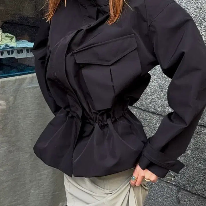 [SOLD OUT] (새상품)[M]H&amp;M 에이치앤엠 스튜디오 페블럼 후드 자켓