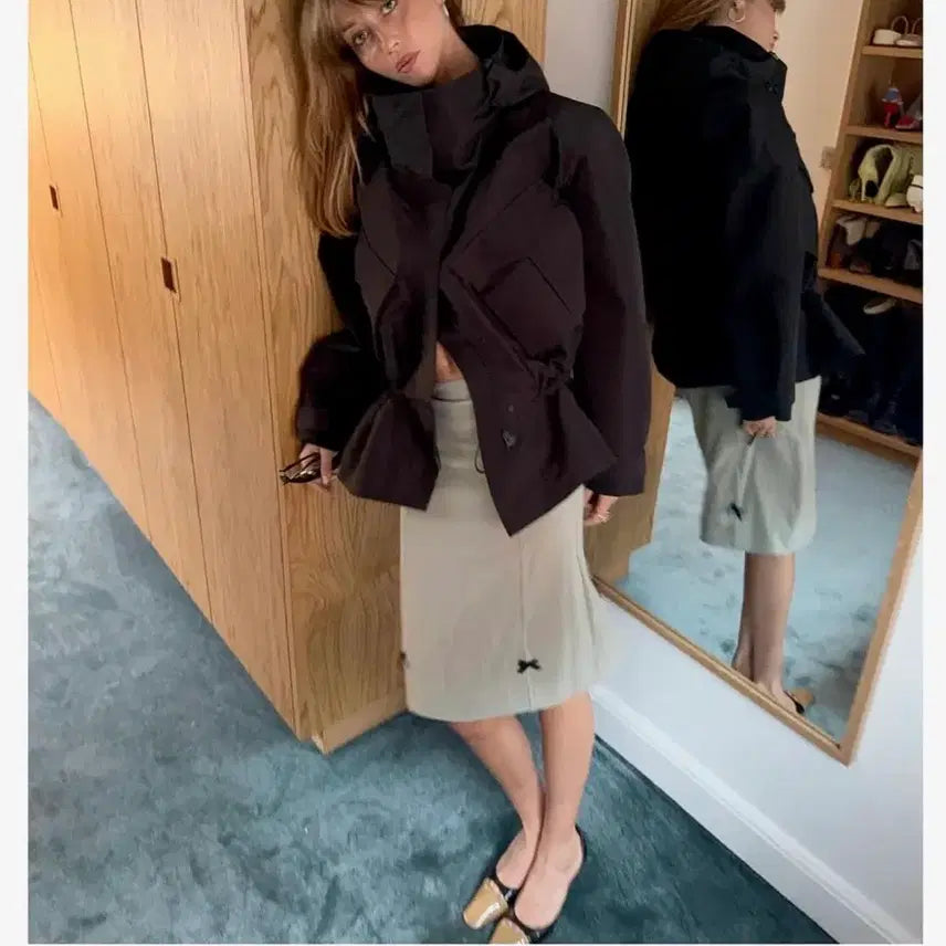 [SOLD OUT] (새상품)[M]H&amp;M 에이치앤엠 스튜디오 페블럼 후드 자켓