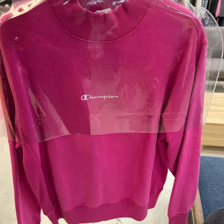 [BUNJANG] Champion Pink Kitty Sweatshirt / 챔피온 핑크 키티 맨투맨