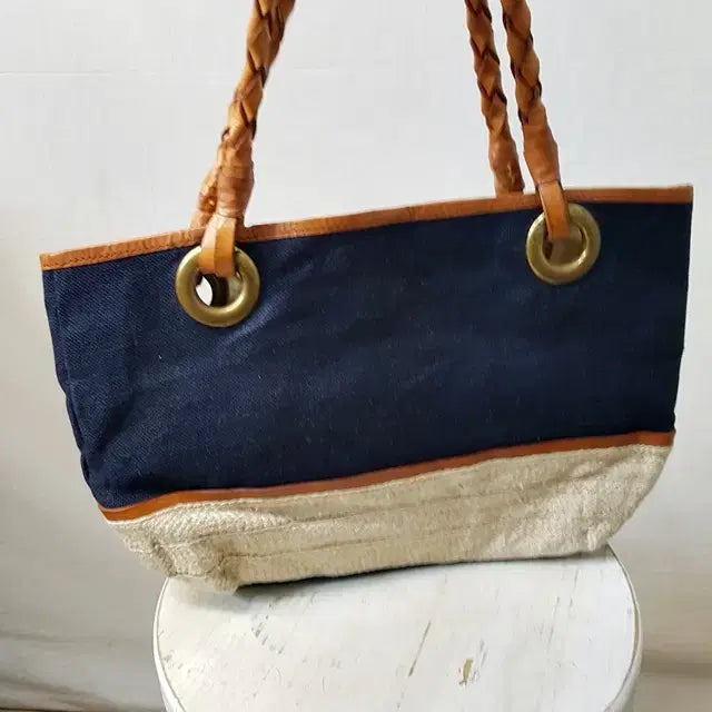 [SOLD OUT] 옥스퍼드 가죽 토트백