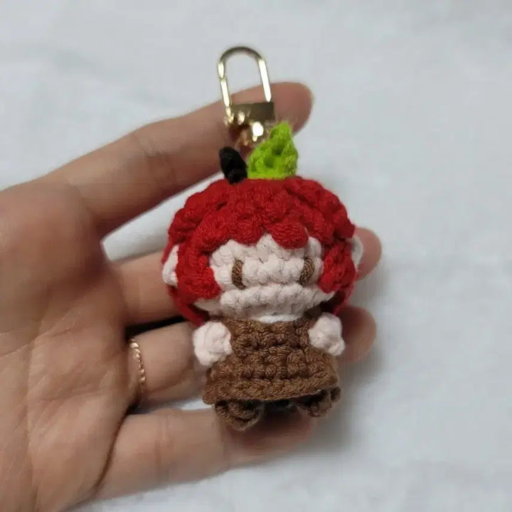 [BUNJANG] Custom Crochet Doll Keychain / 뜨개 커미션 키링 뜨개 주문제작 키링(주문량으로 인해 4/15 재오픈)