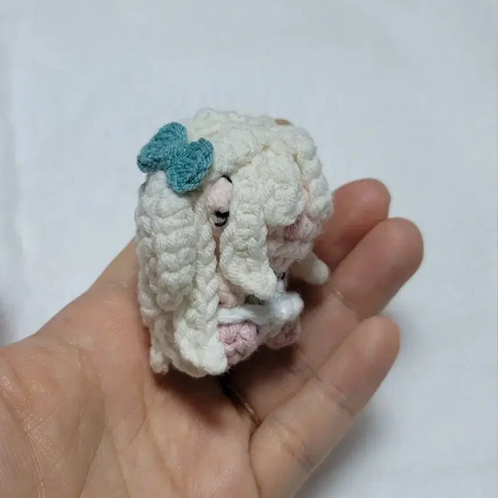[BUNJANG] Custom Crochet Doll Keychain / 뜨개 커미션 키링 뜨개 주문제작 키링(주문량으로 인해 4/15 재오픈)