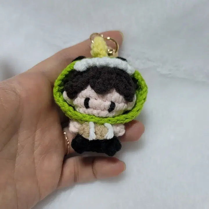 [BUNJANG] Custom Crochet Doll Keychain / 뜨개 커미션 키링 뜨개 주문제작 키링(주문량으로 인해 4/15 재오픈)