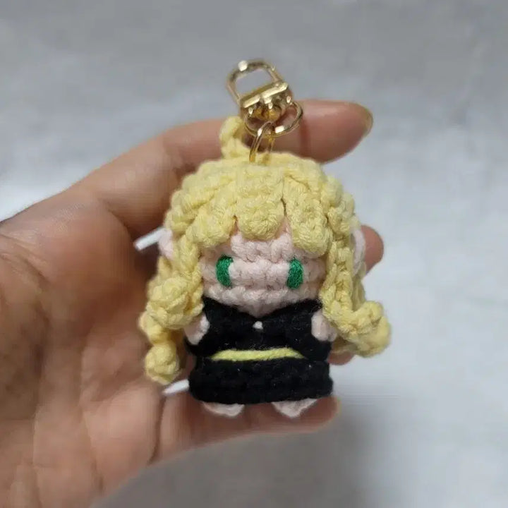 [BUNJANG] Custom Crochet Doll Keychain / 뜨개 커미션 키링 뜨개 주문제작 키링(주문량으로 인해 4/15 재오픈)