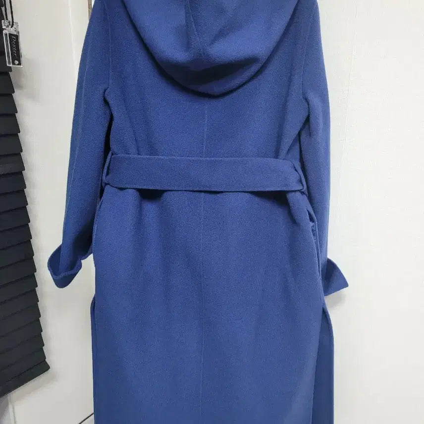 [BUNJANG] Hoodrobe Long Coat - Navy / 후드로브롱코트