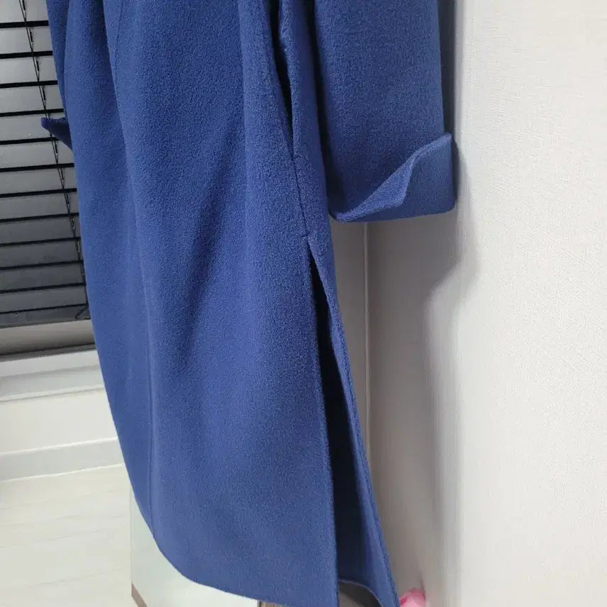 [BUNJANG] Hoodrobe Long Coat - Navy / 후드로브롱코트
