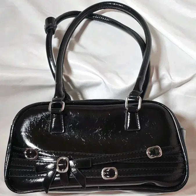 [BUNJANG] Black Shoulder Bag / 블랙 숄더백