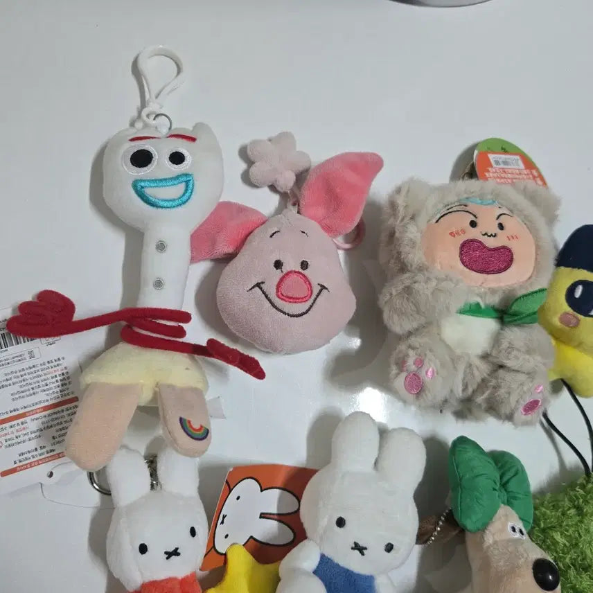 [BUNJANG] Character Hanging Doll Keyring Collection / 캐릭터 걸이 인형 키링 모음