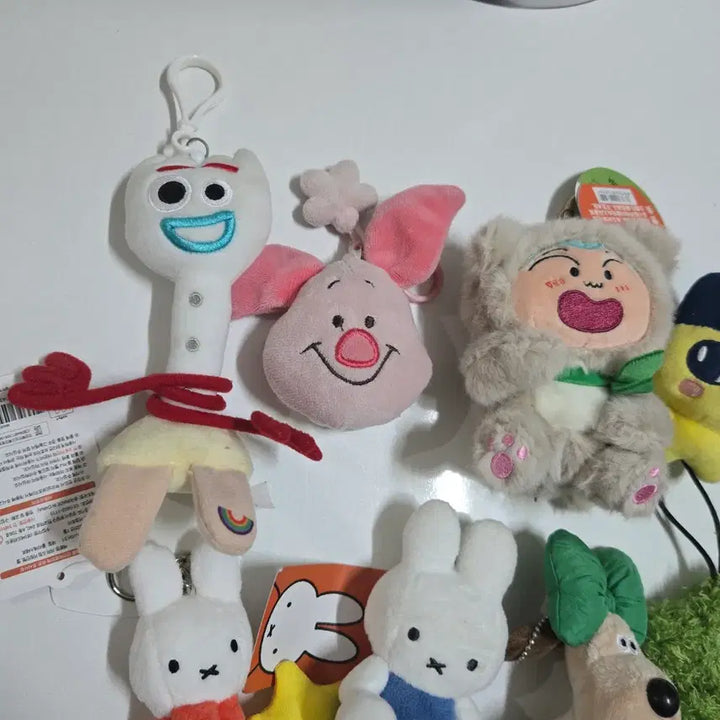[BUNJANG] Character Hanging Doll Keyring Collection / 캐릭터 걸이 인형 키링 모음