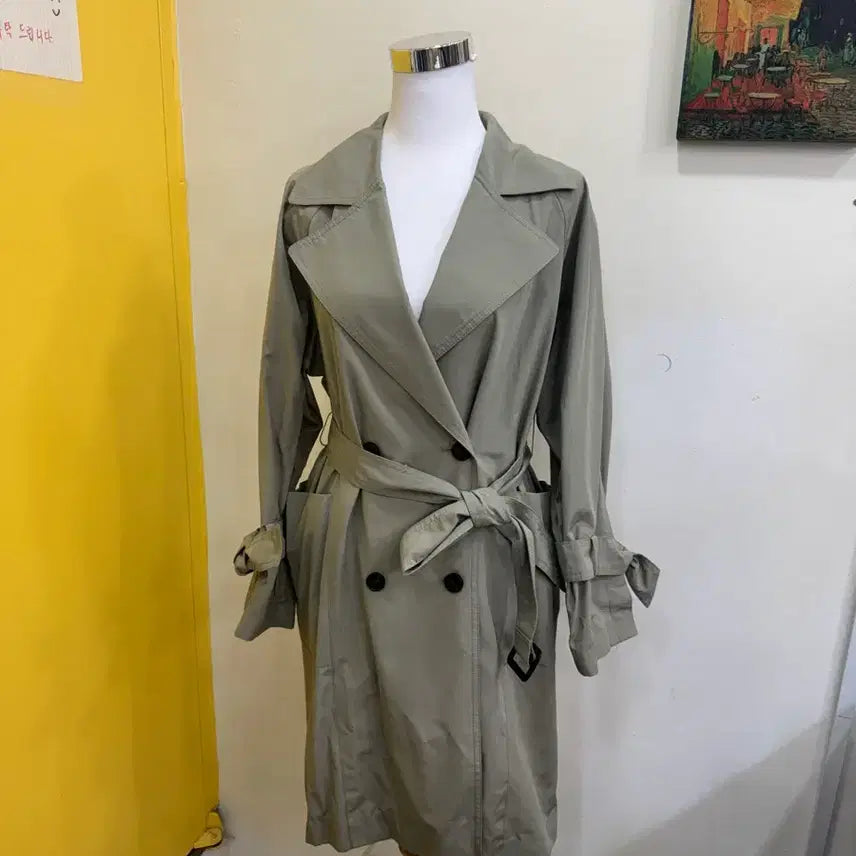 [BUNJANG] ROEM Khaki Trench Coat Women&
