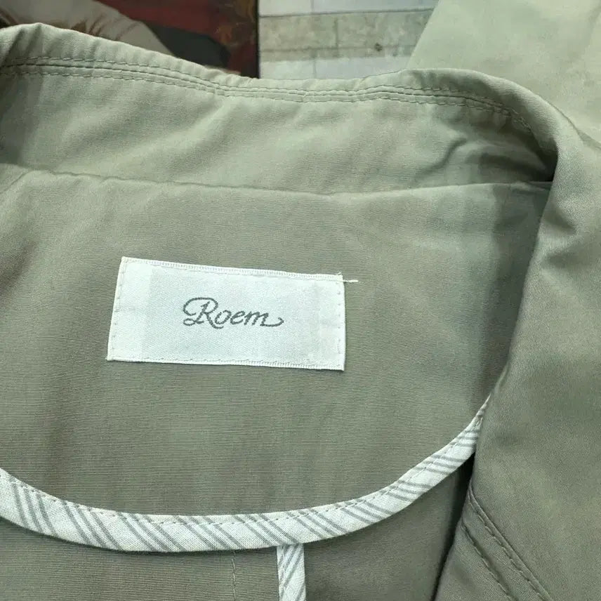 [BUNJANG] ROEM Khaki Trench Coat Women&