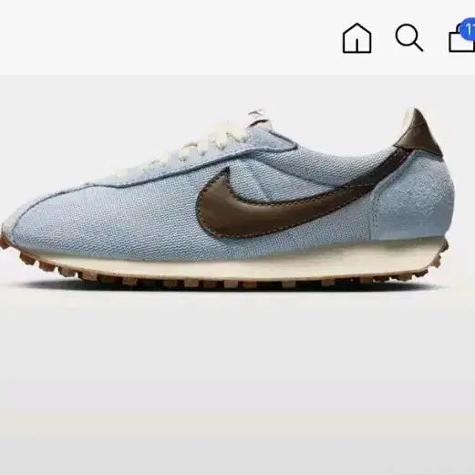 [BUNJANG] Nike D-1000 W Light Armory Blue Coconut Milk Sneakers / 나이키 245 D-1000 W 라이트 아머리 블루 코코넛밀크