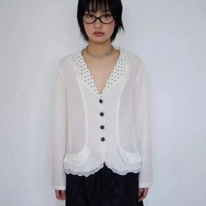 [BUNJANG] Sio Seoul Button Point Stripe Shirt / 시오서울 버튼포인트 셔츠 button point stripe shirts