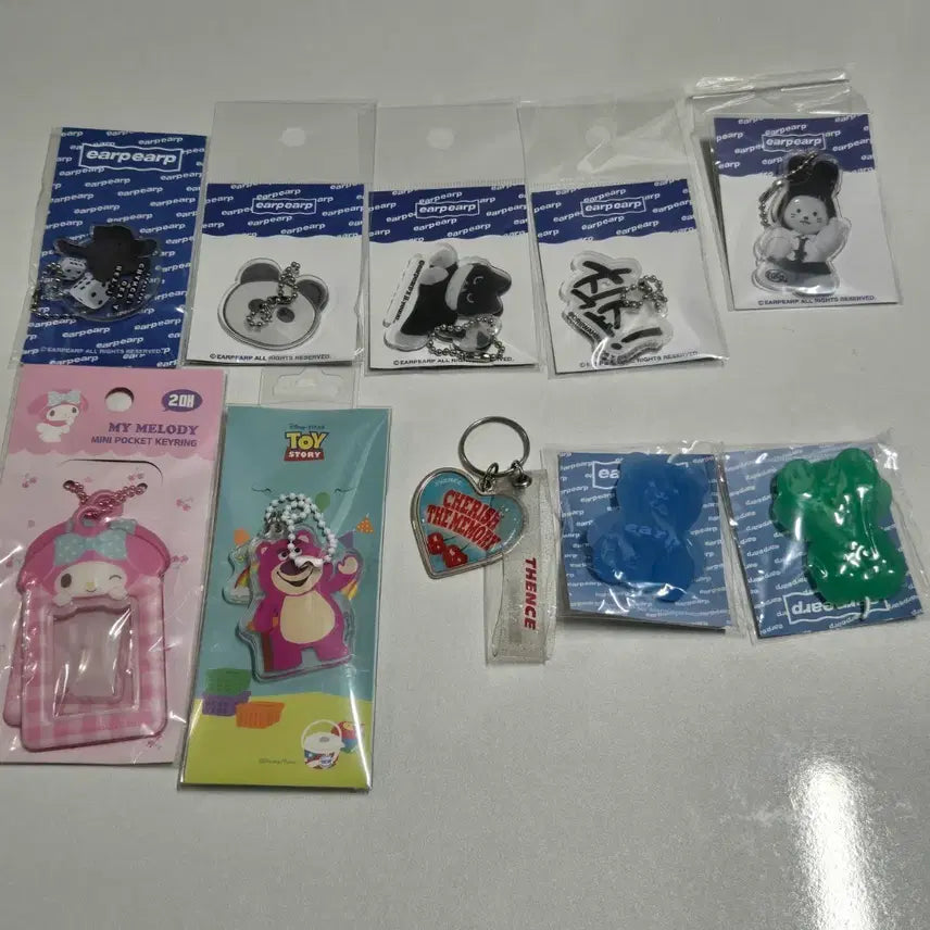 [BUNJANG] Assorted Character Keyring Bundle / 캐릭터 키링 모음