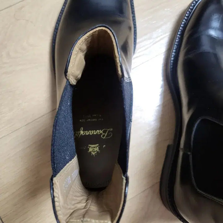 [BUNJANG] Banana Fit Chelsea Boots Black 255 Size / 레더 첼시부츠 255사이즈