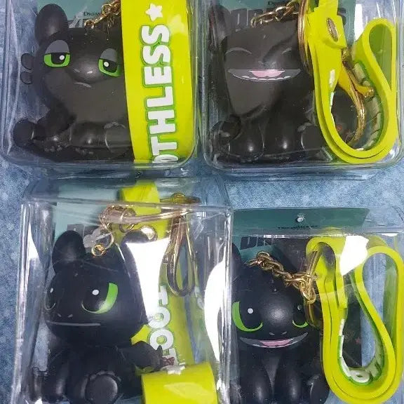 [BUNJANG] How to Train Your Dragon Toothless Strap Keyring / 드래곤 길들이기 투슬리스 스트랩 키링