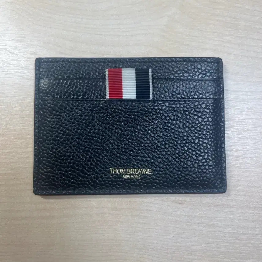 [BUNJANG] Thom Browne Black Card Wallet / 톰브라운 블랙 카드지갑+풀박스