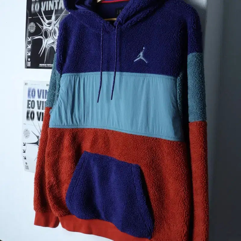 [BUNJANG] Jordan Zip-Up Windbreaker Jacket / (S-M) 조던 집업 바람막이 점퍼자켓 후드 후리스 플리스-17739