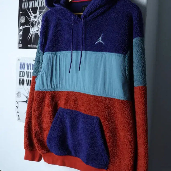 [BUNJANG] Jordan Zip-Up Windbreaker Jacket / (S-M) 조던 집업 바람막이 점퍼자켓 후드 후리스 플리스-17739