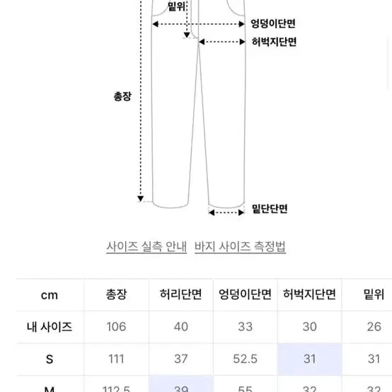 [SOLD OUT] 노매뉴얼 데님 팬츠 L