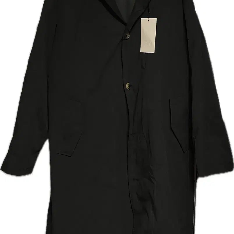 [BUNJANG] ZARA Relaxed Fit Trench Coat / 자라 블랙 릴렉스핏 트렌치코트