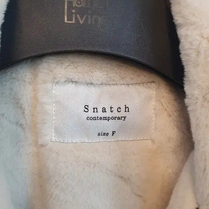 [BUNJANG] Snatch Black Leather Fur Mustang Jacket / Snatch 블랙 레더 퍼 무스탕 자켓 FREE 남성 자켓