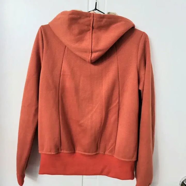 [BUNJANG] Orange Hooded Short Jumper / 숏점퍼 44~55(새상품)