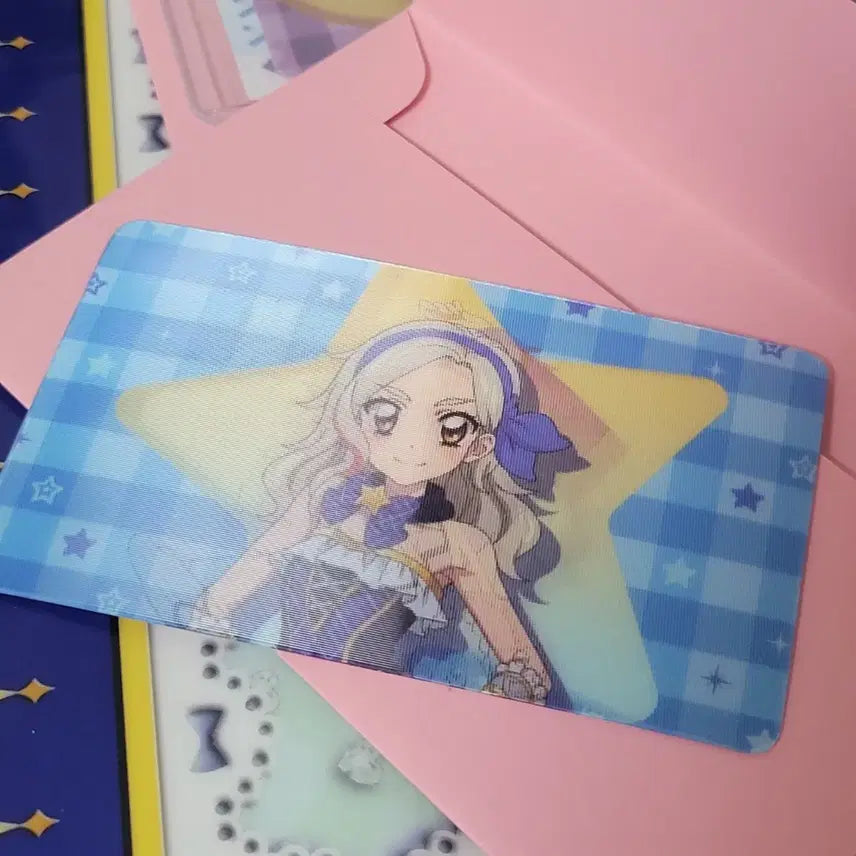 [BUNJANG] Aikatsu! &amp; Pripara Lenticular Student ID - Rin, Paruru, Grey / 교환/양도 아이엠스타프리파라 3주차5주차 렌티큘러 학생증우티 린 세트