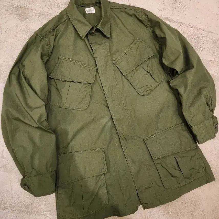 [BUNJANG] US Army 1960s Jungle Fatigue Jacket / 60s 미군 정글 퍼티그 jungle fatigue