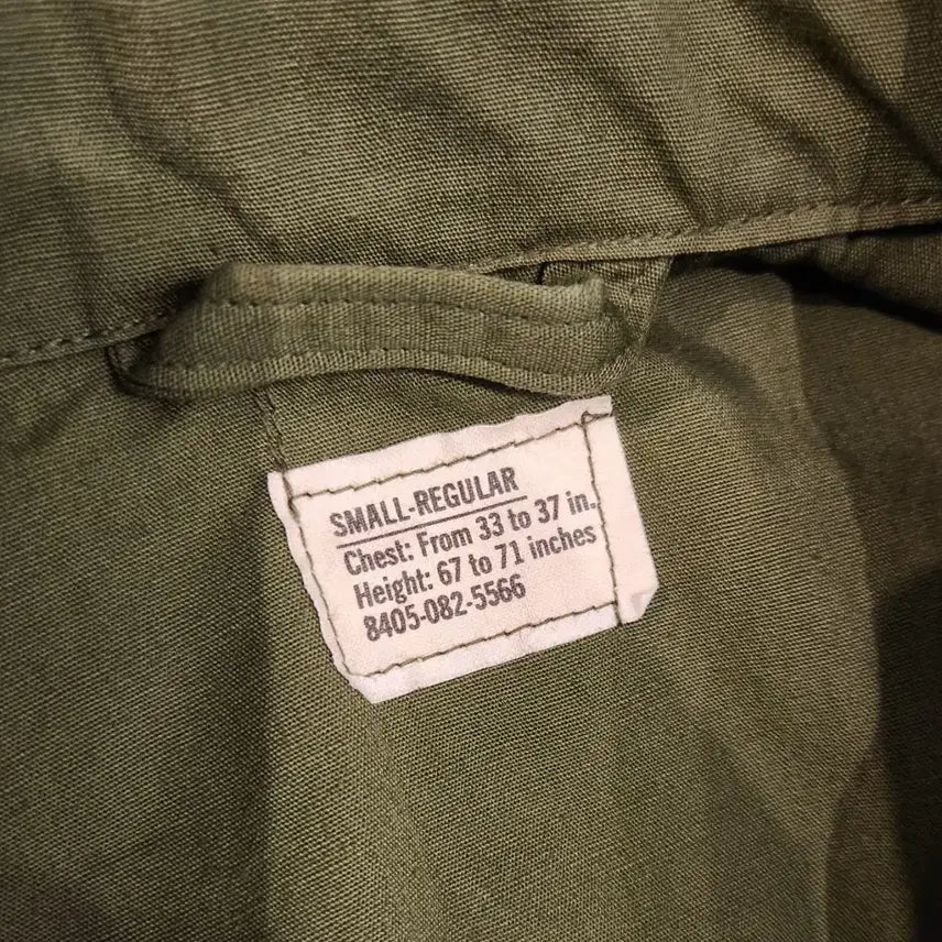 [BUNJANG] US Army 1960s Jungle Fatigue Jacket / 60s 미군 정글 퍼티그 jungle fatigue