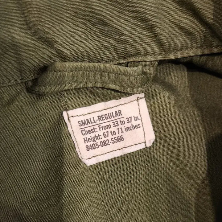 [BUNJANG] US Army 1960s Jungle Fatigue Jacket / 60s 미군 정글 퍼티그 jungle fatigue
