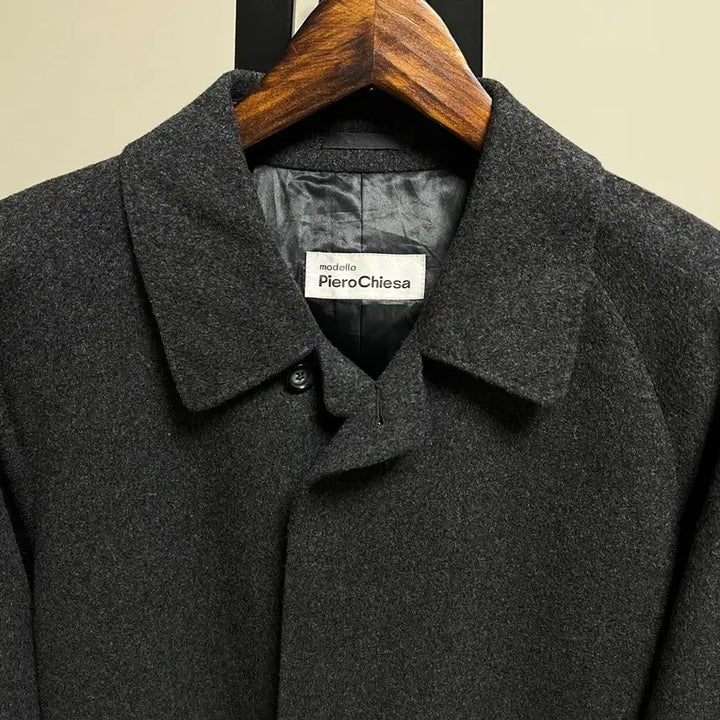 [BUNJANG] Piero Chiesa Cashmere Blend Balmacaan Coat / 울캐시미어 발마칸 코트