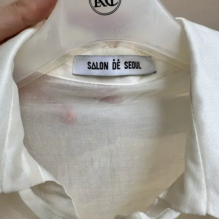 [BUNJANG] Salon de Seoul Ruffle Feminine Tie Blouse / Salon de seoul 살롱드서울 러플 페미닌 타이 블라우스