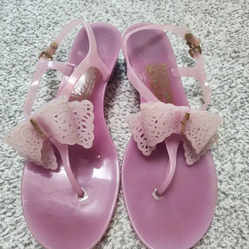 [BUNJANG] Ferragamo Jelly Shoes (240) / 페레가모정품젤리슈즈(240호)