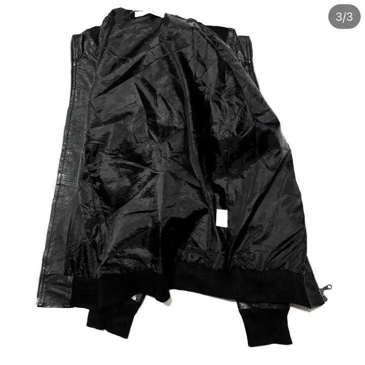 [BUNJANG] Welcome Highneck Leather Jacket / Welcome - 하이넥 레더 자켓