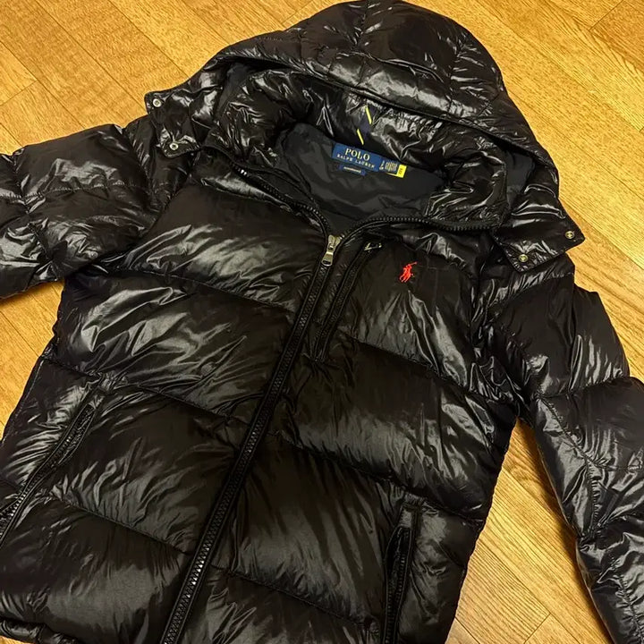 [BUNJANG] Polo Ralph Lauren Gotham Duck Down Padded Jacket / 폴로 랄프로렌 고햄 덕다운 유광 패딩
