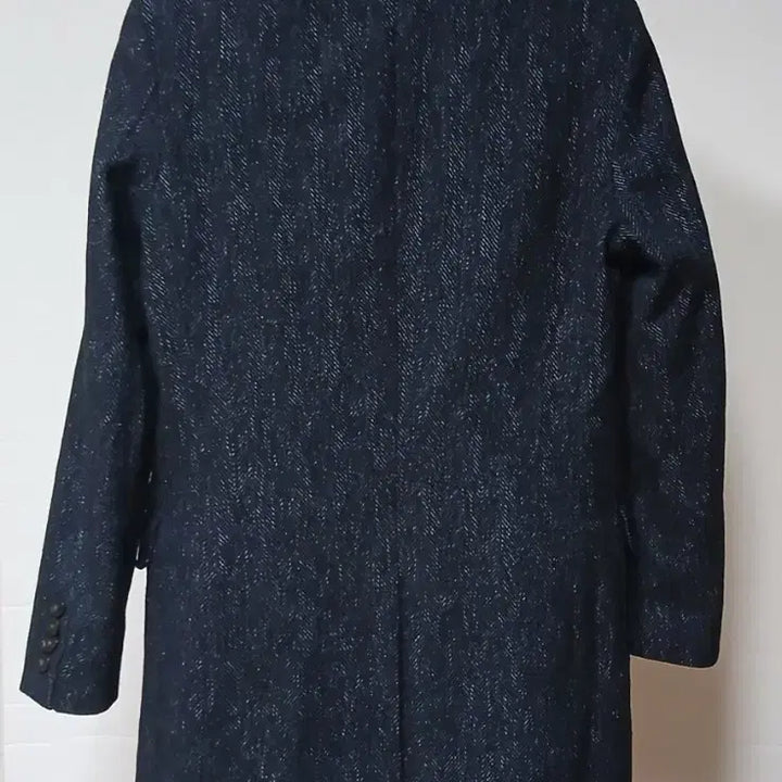 [BUNJANG] Tommy Hilfiger Herringbone Coat (Navy) Men&