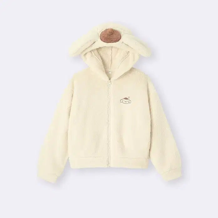 [BUNJANG] GU Sanrio Pompompurin Hoodie XL / GU 산리오 폼폼푸린 후드  XL