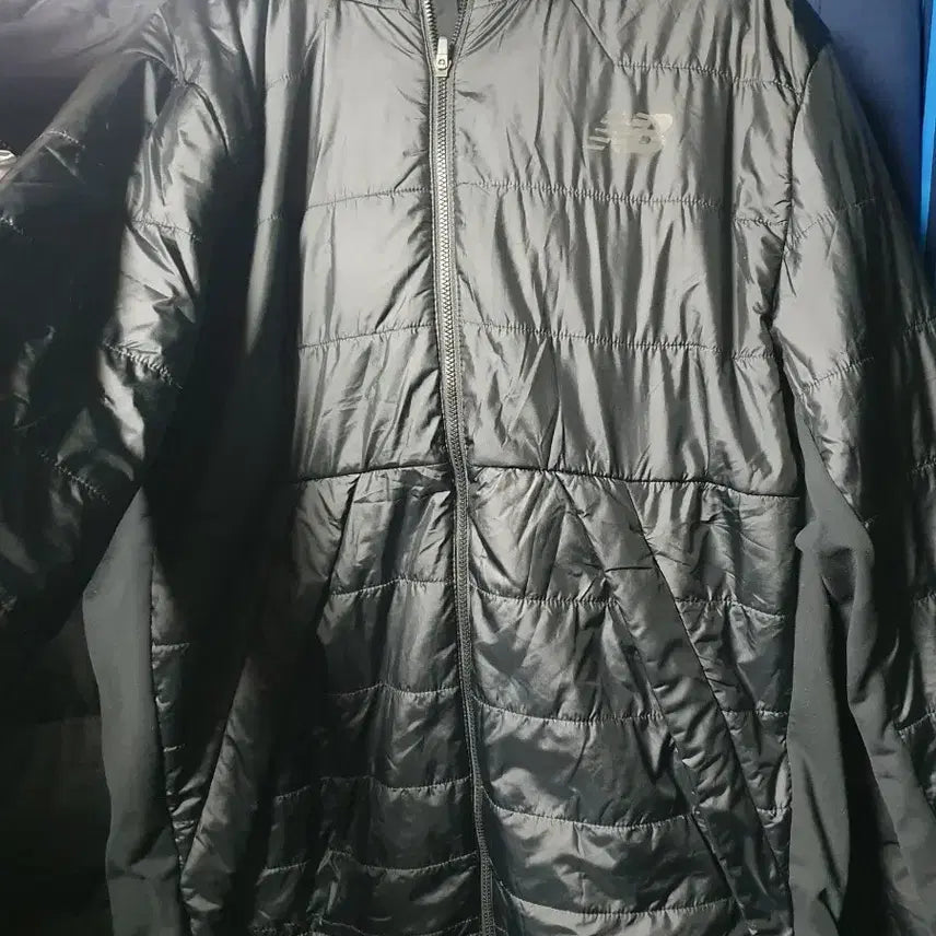 [BUNJANG] New Balance Black Lightweight Padded Jacket / 뉴발란스 블랙 경량 패딩 점퍼m