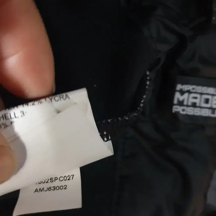 [BUNJANG] New Balance Black Lightweight Padded Jacket / 뉴발란스 블랙 경량 패딩 점퍼m