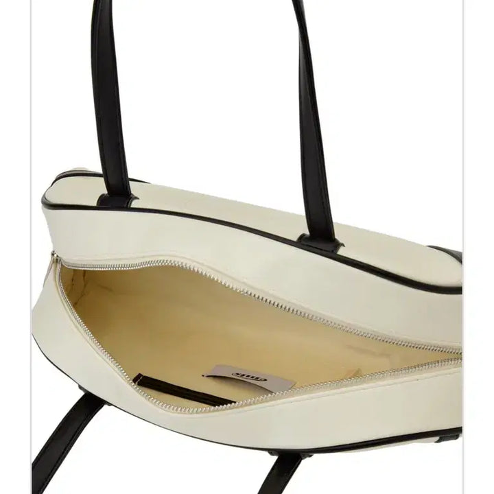 [BUNJANG] Emis Wide Vintage Tote Bag - Ivory / emis 이미스 토트백 WIDE TOTE BAG