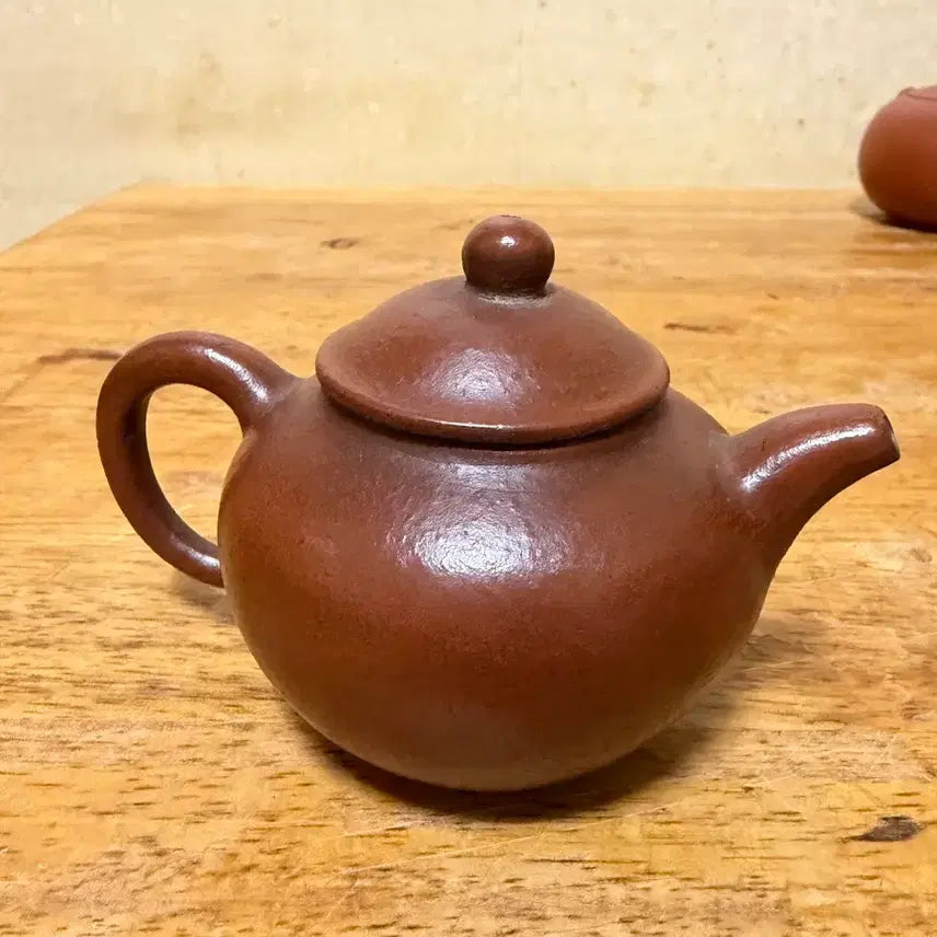[BUNJANG] Qing Dynasty Zisha Teapot / (청02)청나라시대 수장용자사호(소)