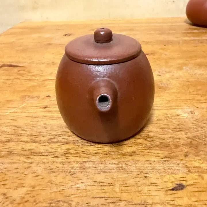 [BUNJANG] Qing Dynasty Small Zisha Teapot / (청05)청나라시대 수장용자사호 (소)