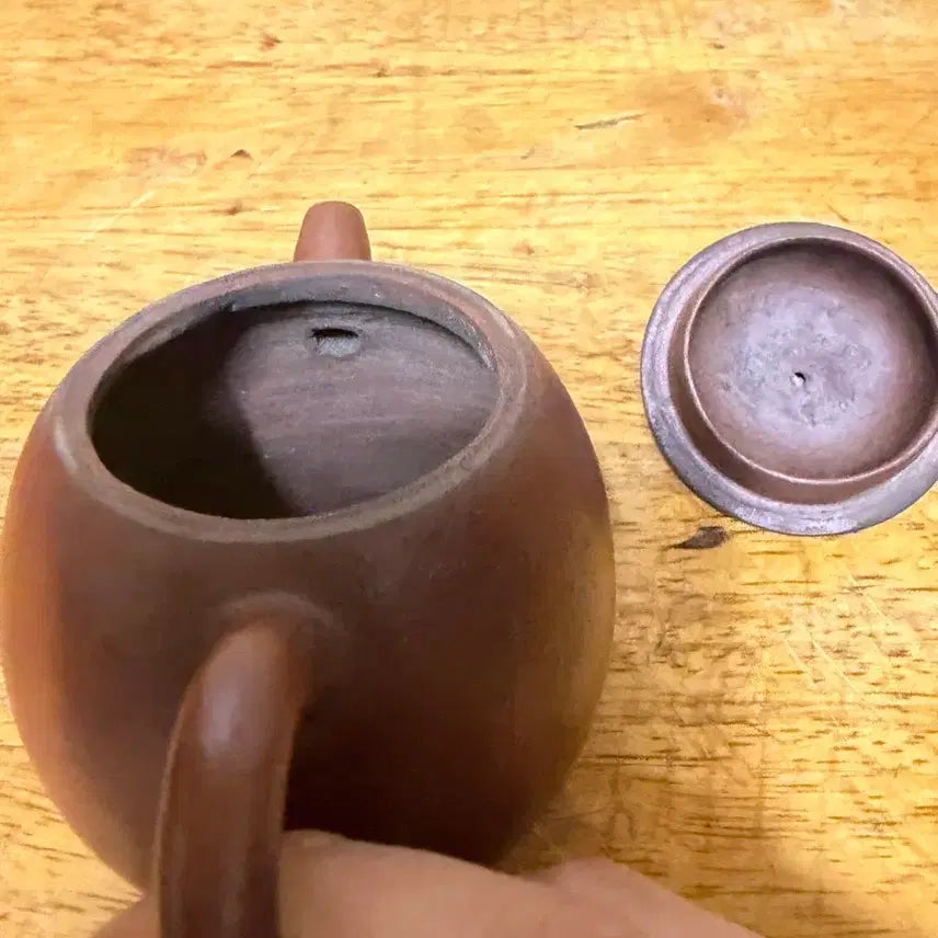 [BUNJANG] Qing Dynasty Small Zisha Teapot / (청05)청나라시대 수장용자사호 (소)